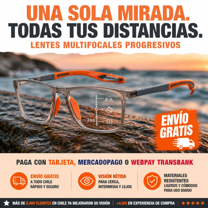 Gafas VisionSync™ 3-en-1: Fotocromáticos, Filtro Azul y Montura Flexible